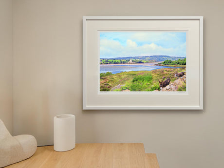 Towards Doe Castle, Donegal - Standard Framed White