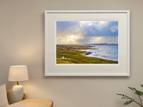 Towards Gola - XL Framed White