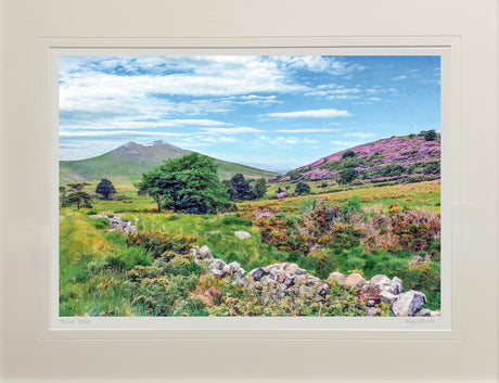 Towards Hen Mountain - signed limited edition print by Lucas Creative Art