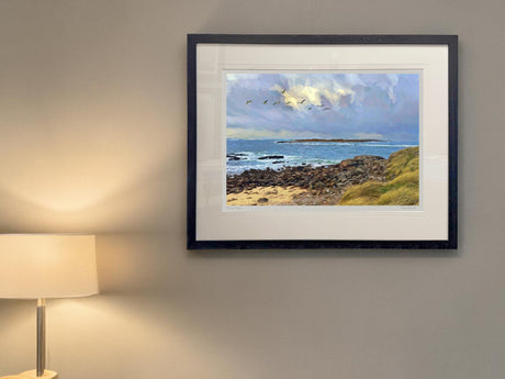 Towards Inishmeane - Standard Framed Black