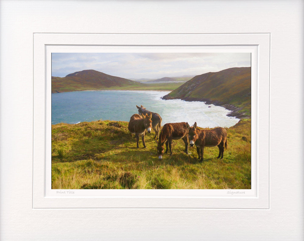 Tranarossan, From Atlantic Drive, Donegal - signed limited edition print by Lucas Creative Art