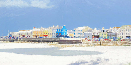 Under Winter Skies, Donaghadee - signed limited edition print by Lucas Creative Art