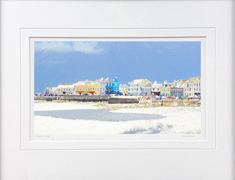 Under Winter Skies, Donaghadee - signed limited edition print by Lucas Creative Art