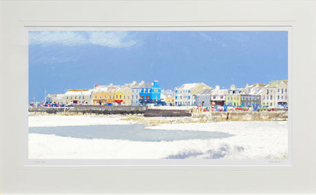 Under Winter Skies, Donaghadee - signed limited edition print by Lucas Creative Art