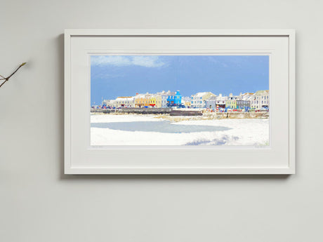 Under Winter Skies, Donaghadee - signed limited edition print by Lucas Creative Art