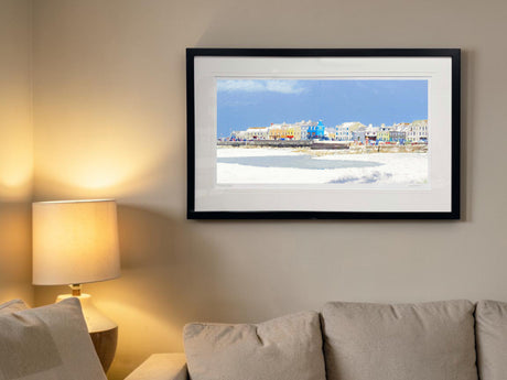 Under Winter Skies, Donaghadee - signed limited edition print by Lucas Creative Art