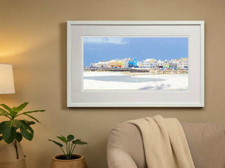 Under Winter Skies, Donaghadee - signed limited edition print by Lucas Creative Art