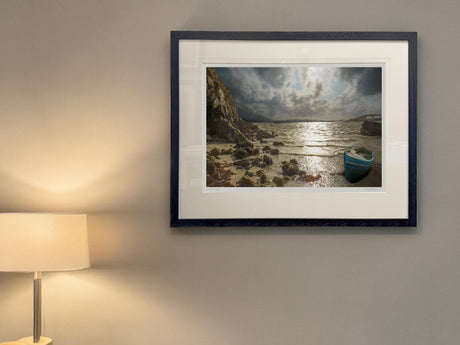 Waiting - Standard Framed Black