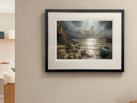 Waiting - XL Framed Black