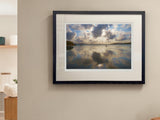 Walking on Clouds - XL Framed Black