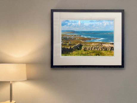 Walls to Waves - Standard Framed Black