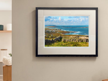 Walls to Waves - XL Framed Black