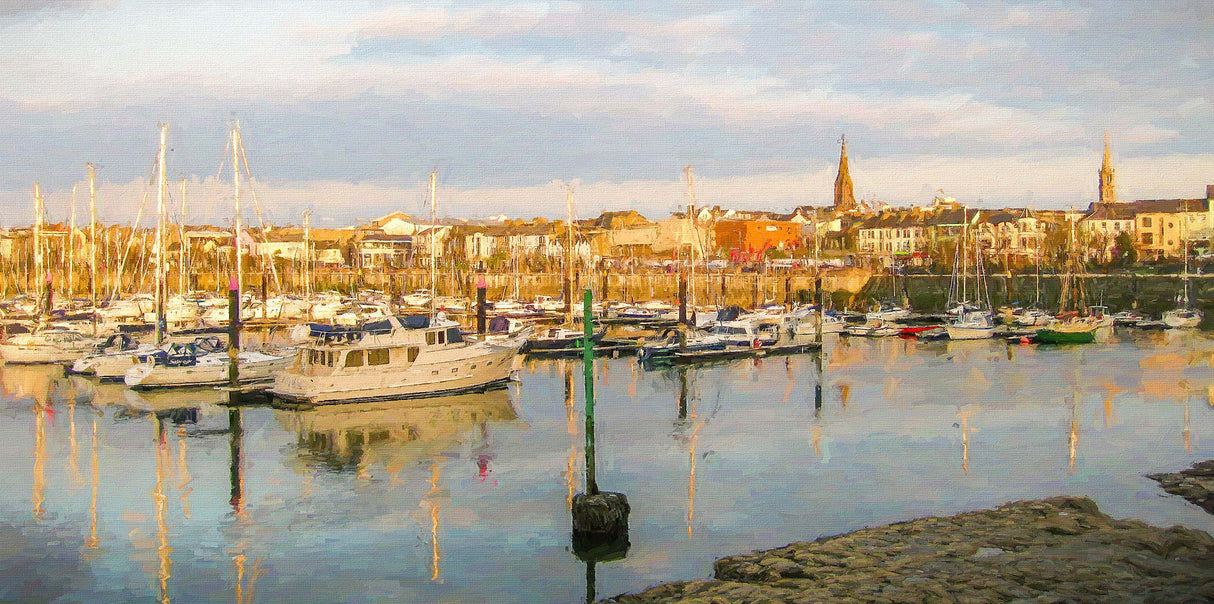 Evening , Bangor Marina
