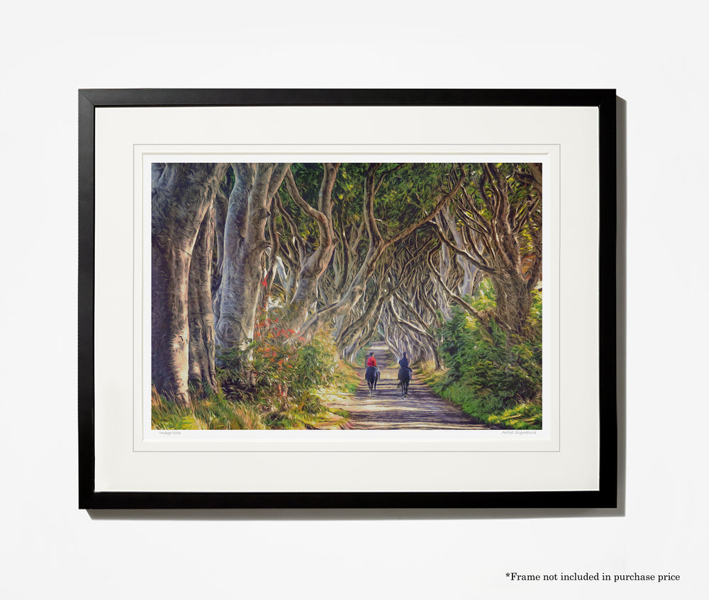 Quiet Reflection, The Dark Hedges
