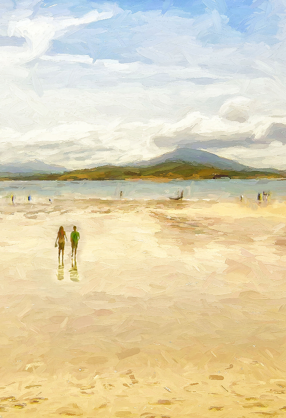 Summers day on Tramore Strand